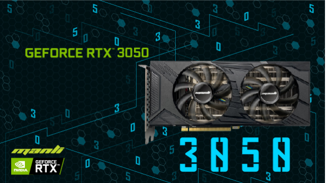 Manli GeForce RTX™ 3050 Released